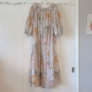 H&M Floral Spring Dress Maxi size M